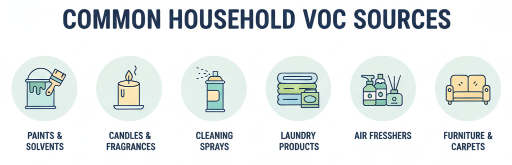 Common Household VOC Sources