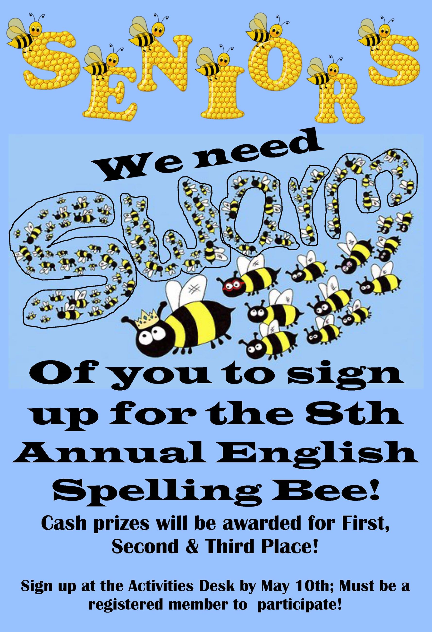 8th Annual English Spelling Bee (2) 5-15-18
