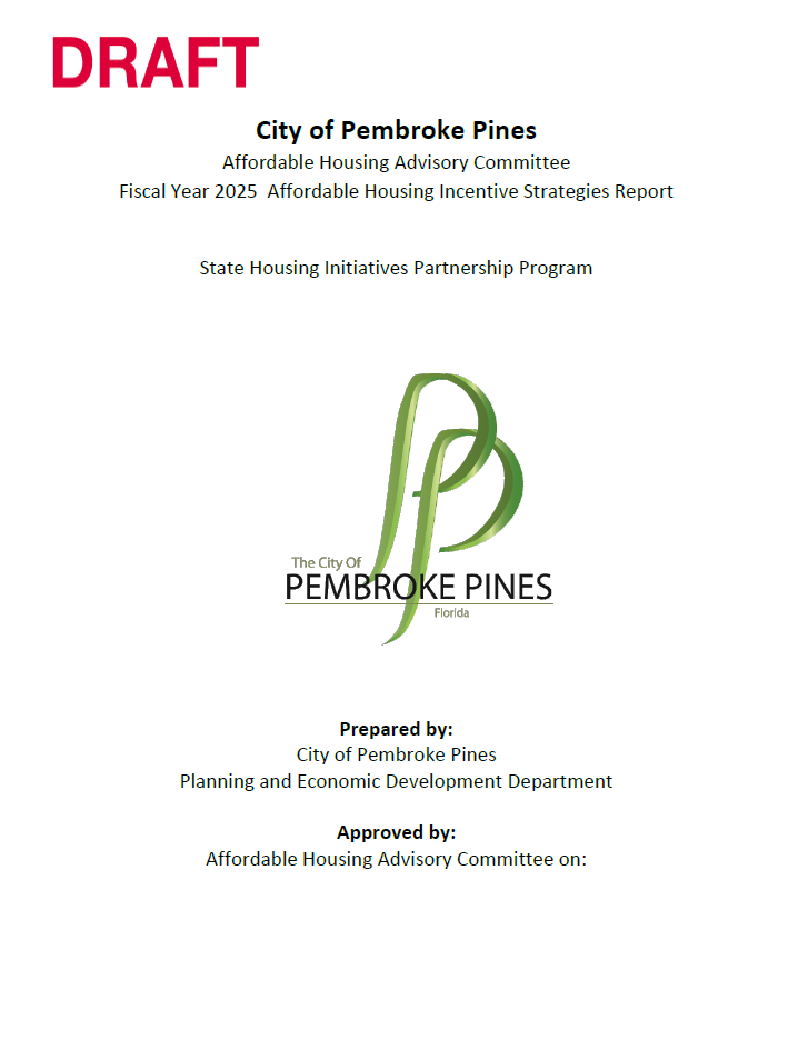 Cover Sheet AHAC Draft Report